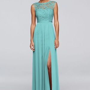 Gorgeous Long Turquoise Dress
